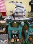 *Tagima Model Number 1-1A C1501 15 Colour Single Head Embroidery Machine & Accessories