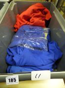*Box containing Assorted Blue Polo Shirts