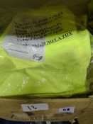 *Box containing 13 fluorescent Pairs of Trousers