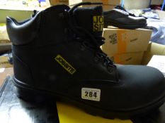 *Pair of Job Site Black S3 Ankle Boots (Size 12)