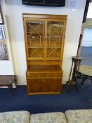 Glazed Display Cabinet over Sideboard