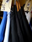 *6 Assorted Coloured Short Sleeve Dress Shirts