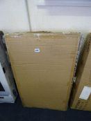 Serano Black Glass TV Stand