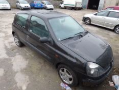 Renault Clio Registration LL02 BXD - NO KEYS OR DOCUMENTS
