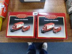 2 Boxed Corgi Sets - British Railways Transports of the 50's & 60's