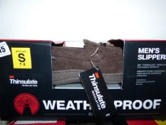 *Pair of 3M Sinsulate Size 7-8 Moccasin Slippers