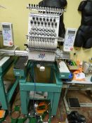 *Tagima Model Number 1-1A C1501 15 Colour Single Head Embroidery Machine & Accessories