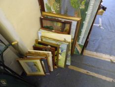 Large Quantity of Framed & Unframed Pictures