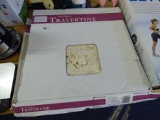 *TRAVERTINE TILE 4 PACK
