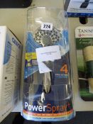 *WATERPIK POWERSPRAY SHOWER HEAD