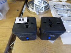 *2 SMARTPLUG TRAVEL ADAPTORS