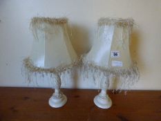 Pair of Table Lamps with Shades