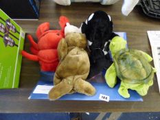 *GLOVE PUPPET 4PK ASSORTED