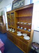 Glazed Display Cabinet Over Sideboard & Display Cabinet Over Sideboard