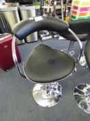 *BLACK GASLIFT BARSTOOL X  2