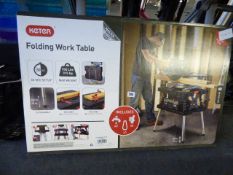 *KETER FOLDING WORKTABLE