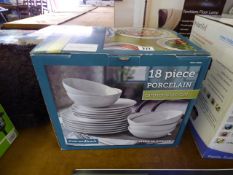 *ROUND WHITE D/WARE 18 PC