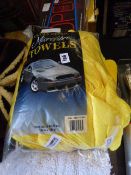 *KS PLUSH MICROFIBRE SET OF TOWELS