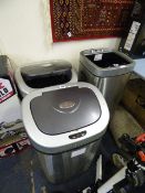 *3 MOTION SENSOR WASTE BINS A/F