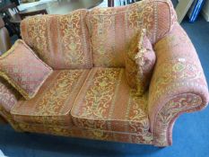 2 Seat Terracotta Settee
