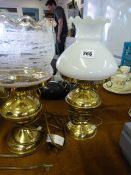 3 Brass Lamps