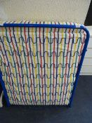 Blue Folding 'Z' Bed
