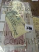Quantity of Foreign Bank Notes