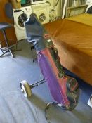 Golf Clubs, Bag & Trolley