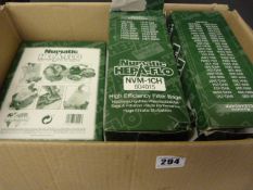 *Box Containing Henry/Hetty Hepaflo Filter Bags