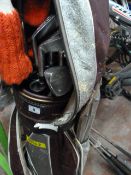 Set of Dunlop Golf Clubs in Carry Bag