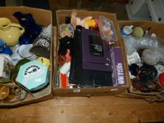 3 Boxes of Bric-a-Brac