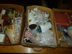 3 Boxes of Bric-a-Brac
