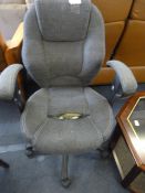 *Grey Fabric Task Chair
