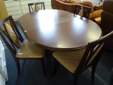 G Plan Mahogany Table & 4 Chairs