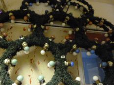 2 Illuminated Christmas Decorations