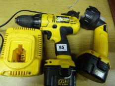 *Dewalt Cordless Drill - Torch & Charger
