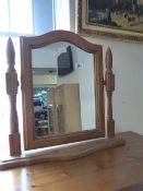 Pine Dressing Table Mirror