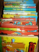 Various Beano & Dandy Annuals and a 1972 Laurel & Hardy NO 1 Annual