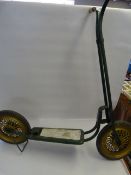 Child's Vintage Triang Scooter