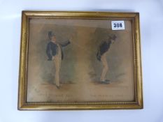 Framed Victorian Print 