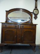 Mahogany Mirror Backed Sideboard