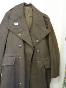 Genuine British Army Khaki Full Length Coat