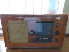 Walnut Cased 1950's Radio
