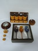 1970's Spice Rack - Barometer - Set of Owls etc