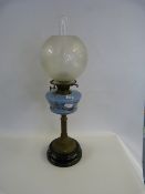 Victorian Oil Lamp & Shade