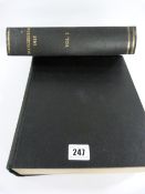 1935 Manchester & Salford Telephone Directory in 2 Volumes