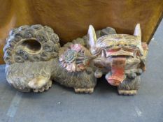 Carved Oriental Dragon