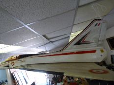 Large Scale Mirage Jet Model Aeroplane