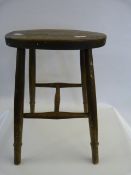 Oak Kitchen Stool