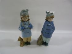 Pair of Nao Figurines